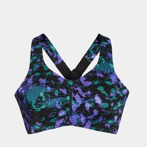 Knix Catalyst Front Zip Sports Bra Multicolor - Size 5
